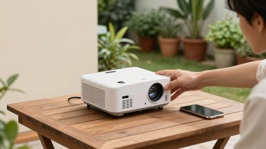 portable projectors for outdoors