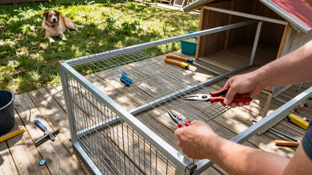 best welded-wire dog kennel panels