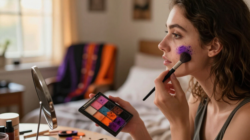 Halloween makeup palettes