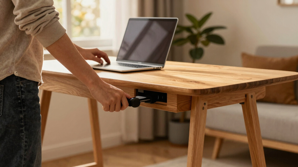 best manual crank standing desks