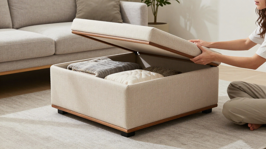 storage ottoman bench large