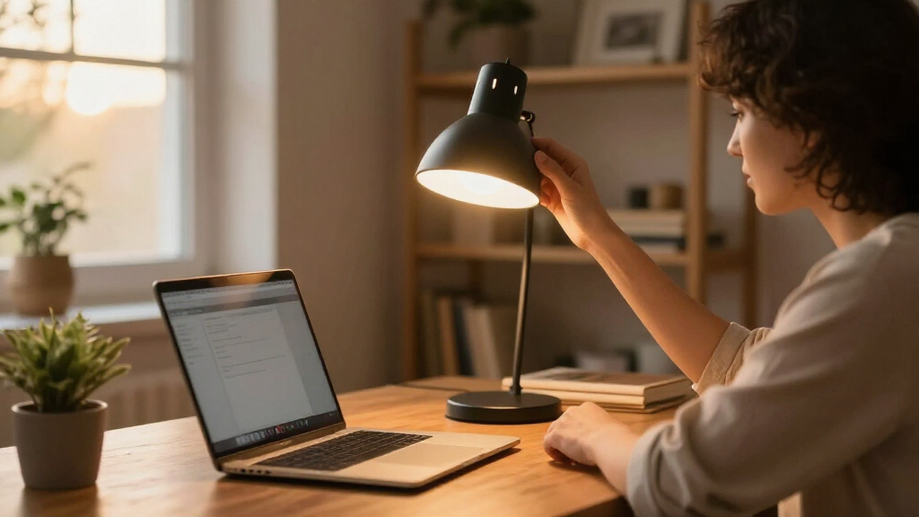 smart home study desk lamps