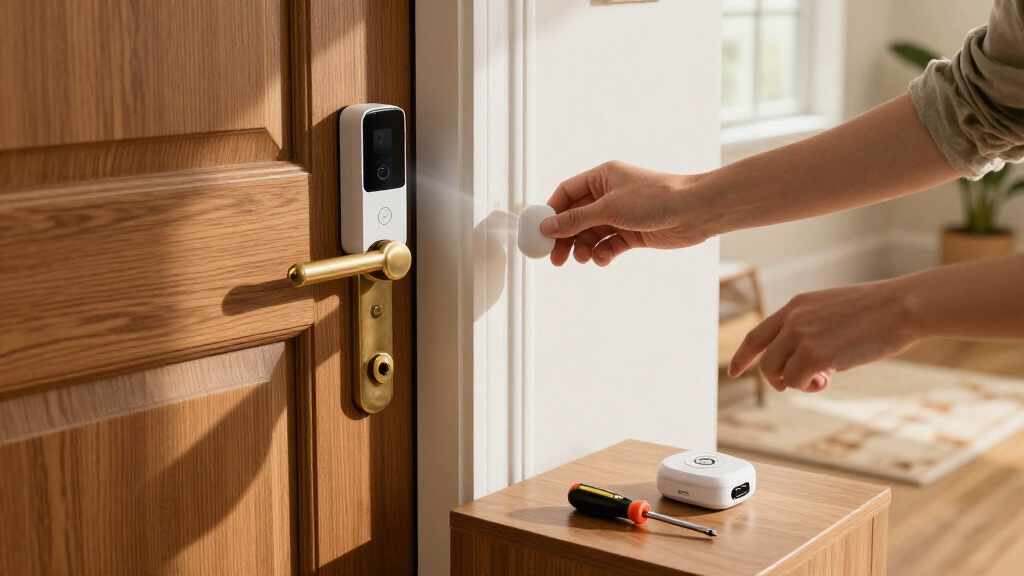 smart doorbell with chime and extra battery