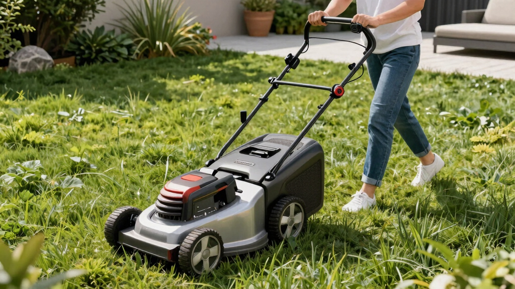 best battery mowers for tall fescue lawns