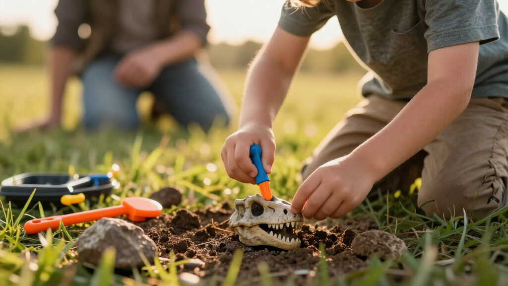 monster fossil excavation toy sets