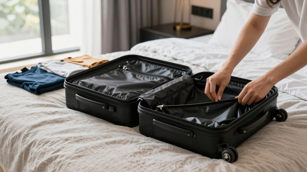 compact travel luggage sets
