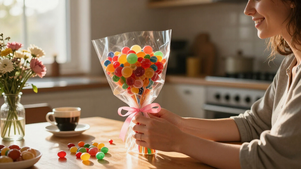 buy candy bouquet for valentines