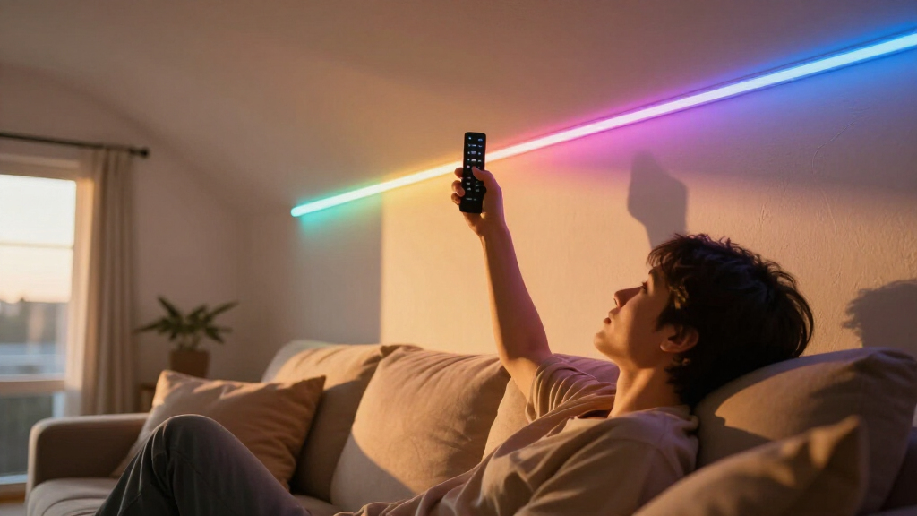 smart led strip lights ambiance