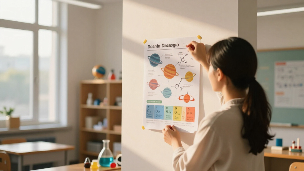 educational science reference posters