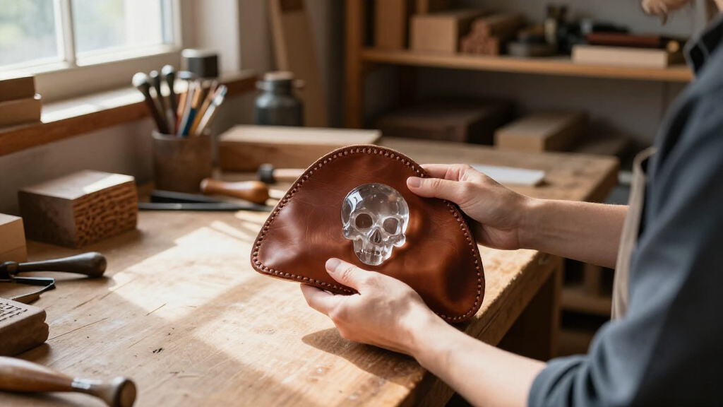best crystal skull clutches