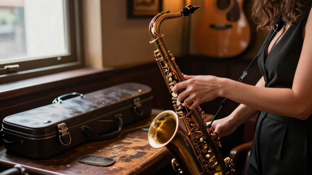 saxophones
