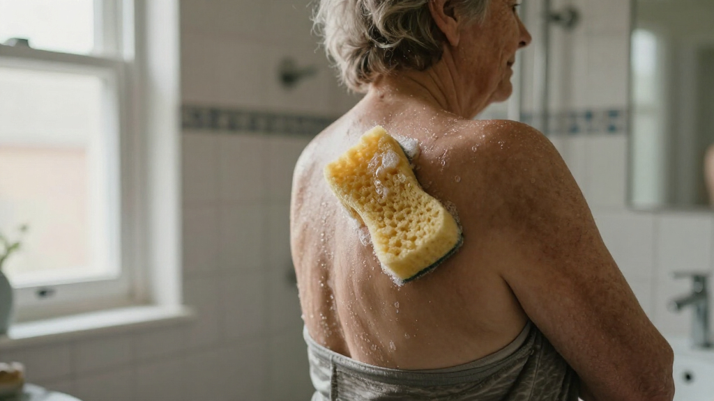 long handled bath sponges for seniors