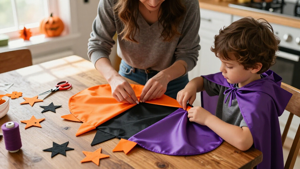 kids Halloween costume capes