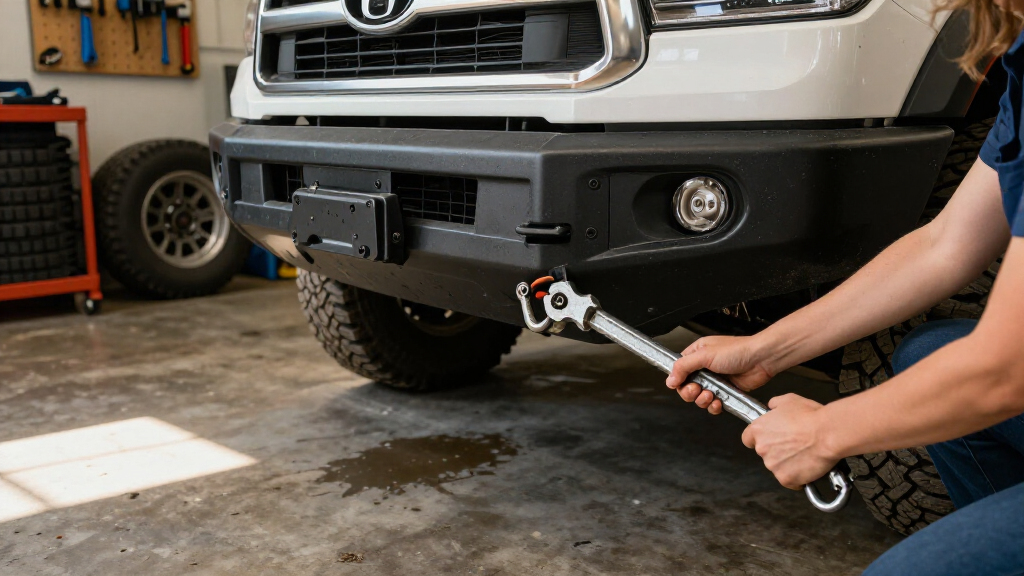 recovery hitches and shackles for off road trucks