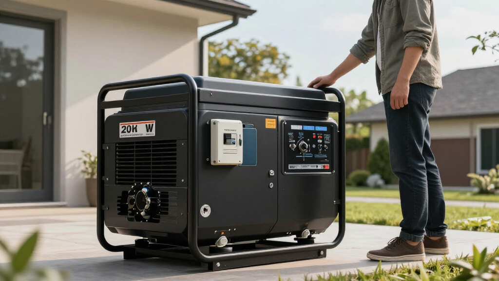 20kw standby generator