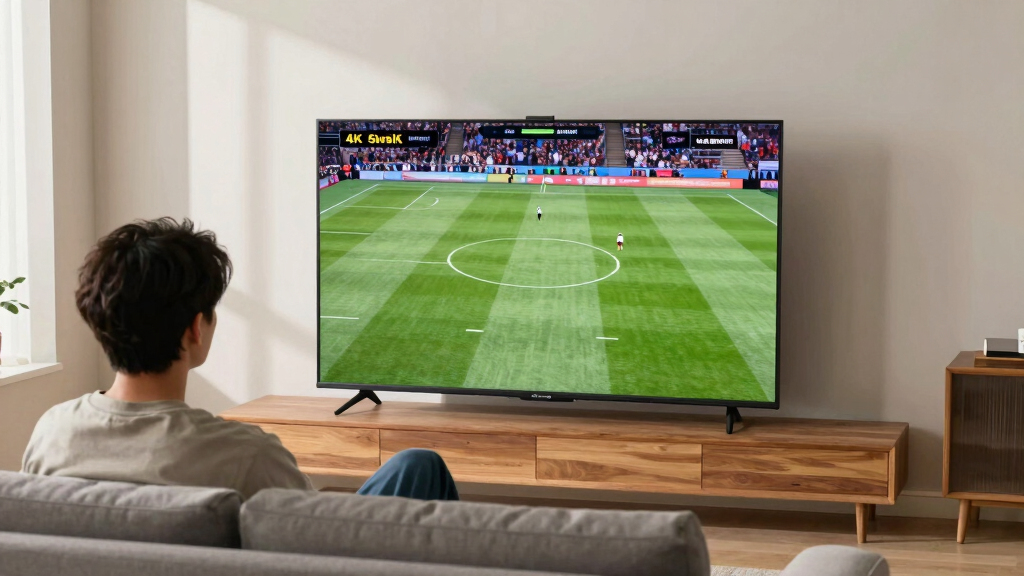 4K smart TVs for sports