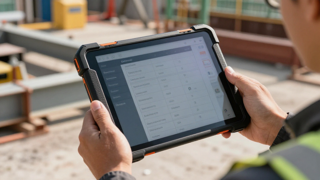 high end rugged tablet for field marketing