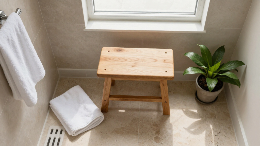 best shower stool for small bathroom
