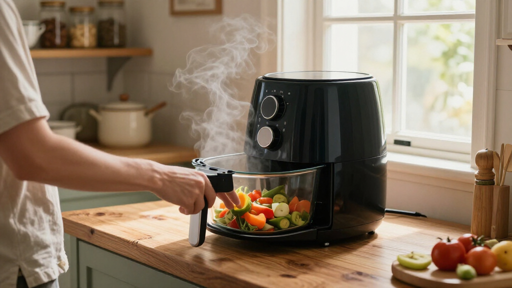 7 quart glass air fryer