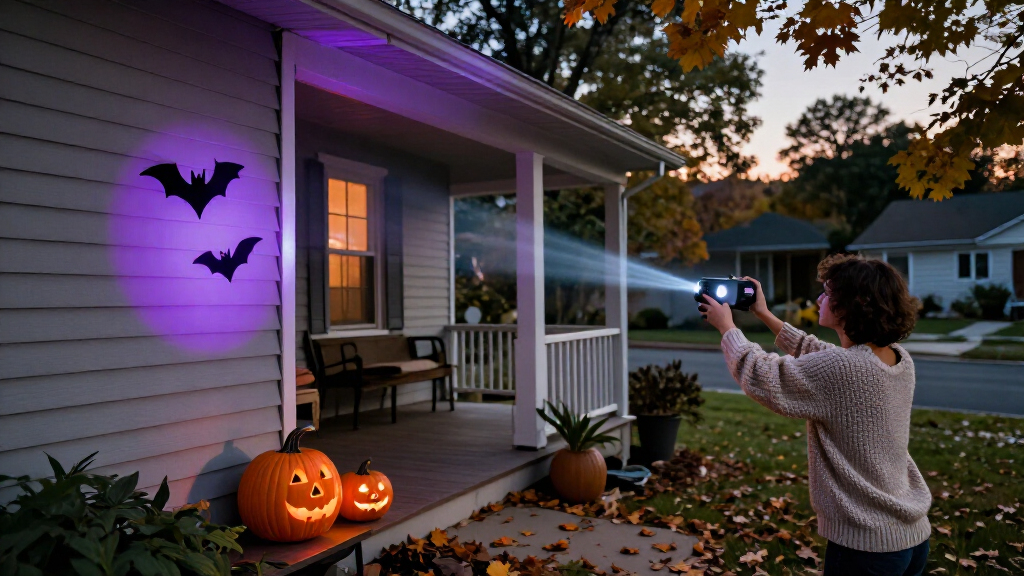 Halloween projector lights