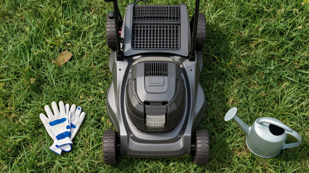 self propelled gas lawn mower