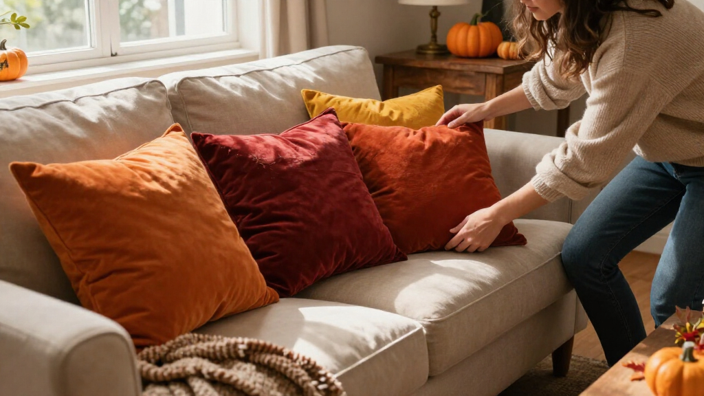 fall decorative throw pillows