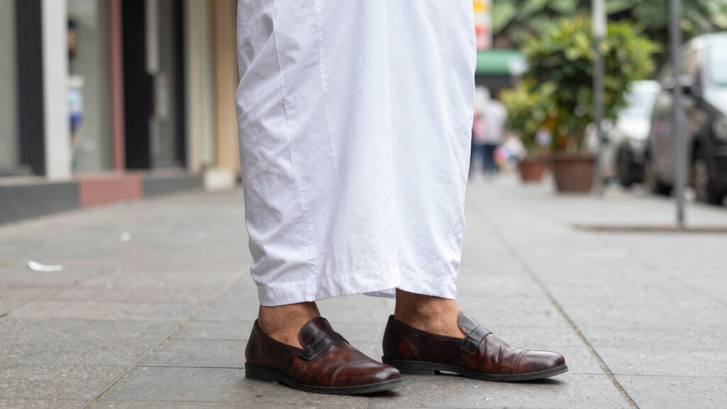 best shoes for sarouel trousers