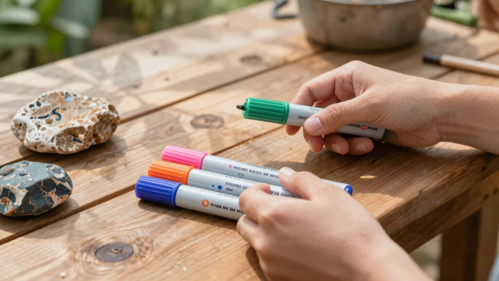 markers for rock painting