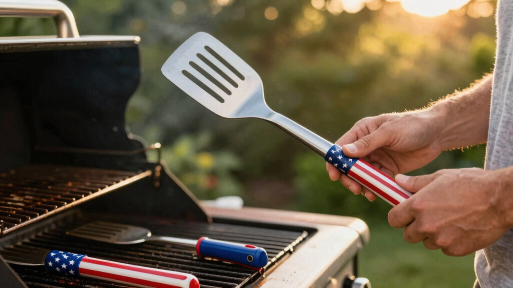 patriotic grilling tools