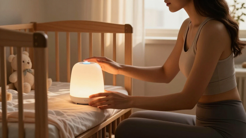 baby sound machine night light