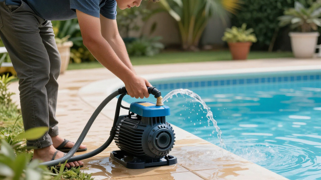 water transfer pump for potable water high flow