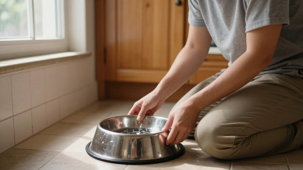 stainless steel pet bowls