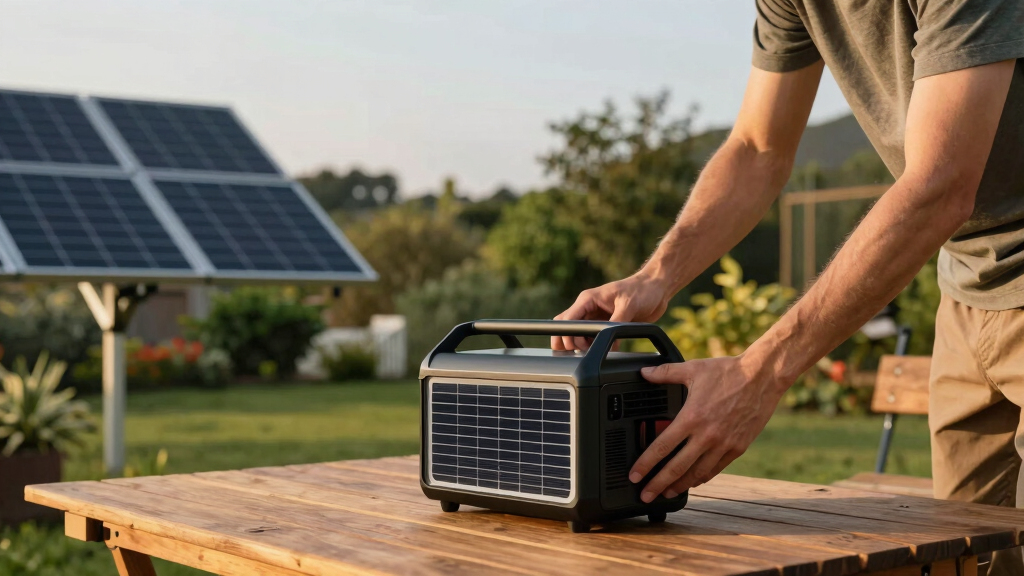 solar-powered outdoor generators