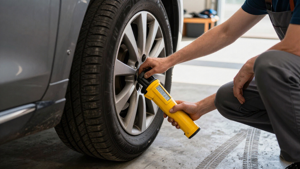 portable tire tread depth gauges