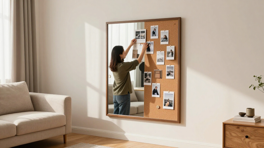 best mirrors with pinboards
