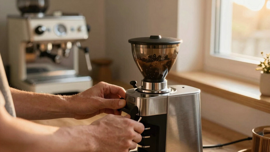 best conical burr grinder with low retention for espresso