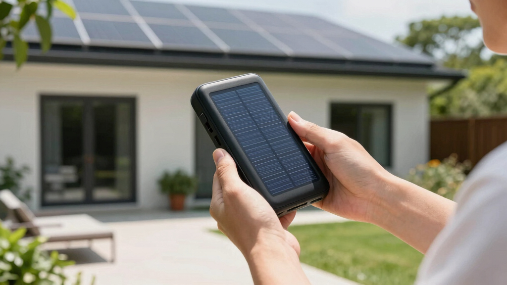 portable solar power banks