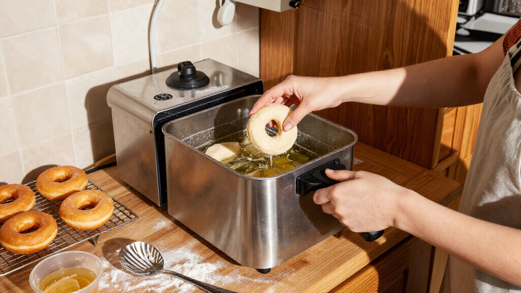 deep fryers for homemade doughnuts