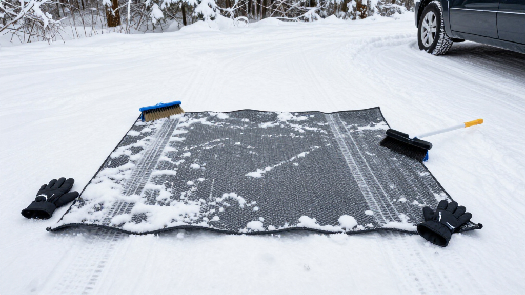snow traction mats for car