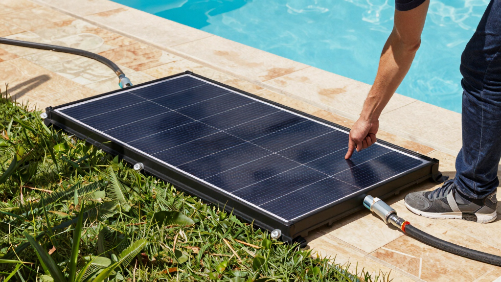 solar-powered pool heaters