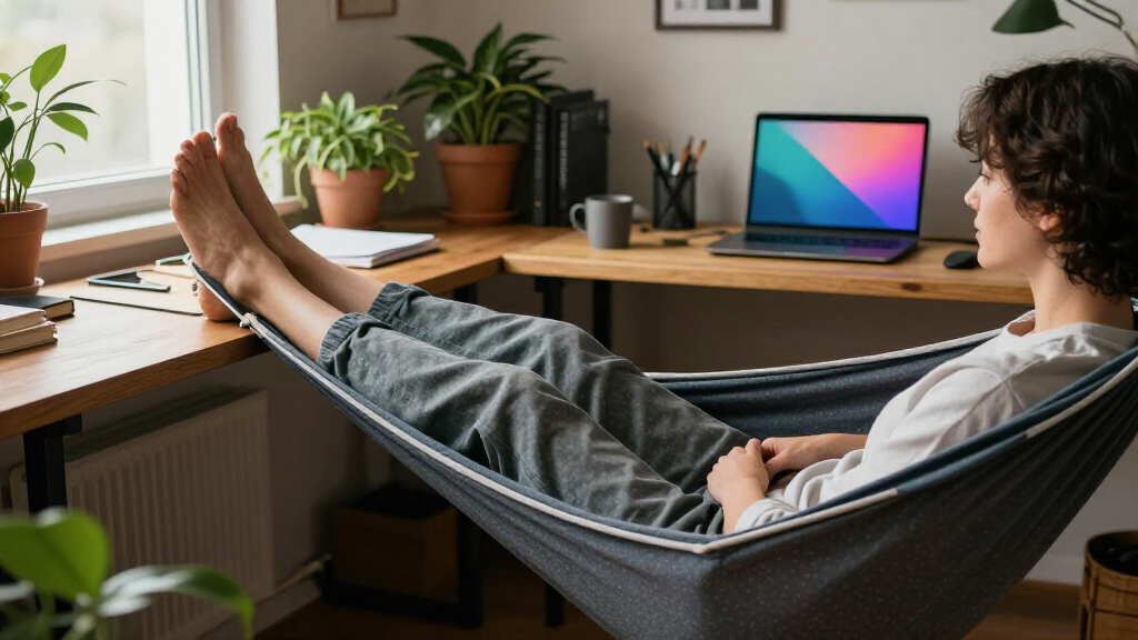 foot hammock for desk