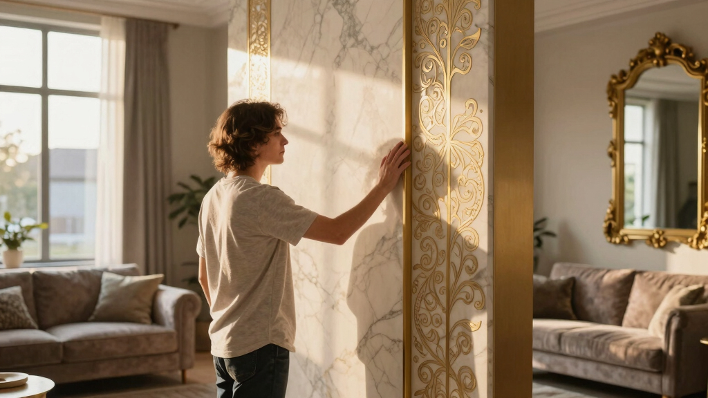 luxury accent wall art