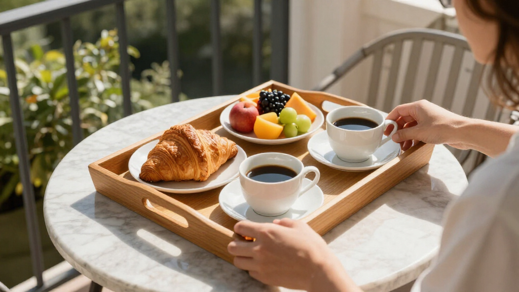 best luxury breakfast tray with legs