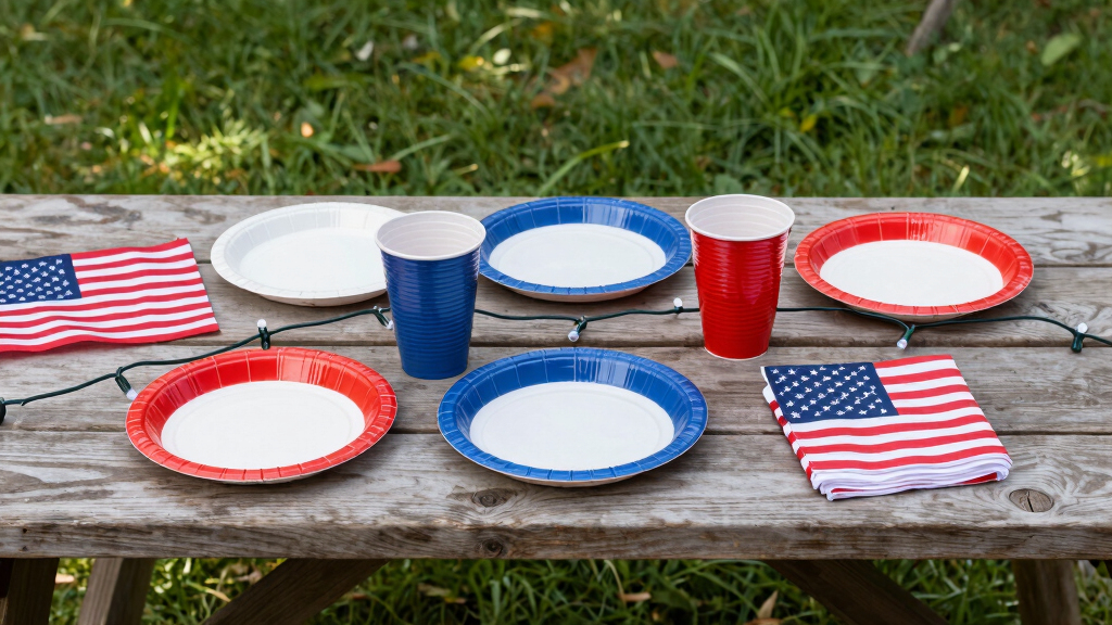patriotic outdoor party supplies