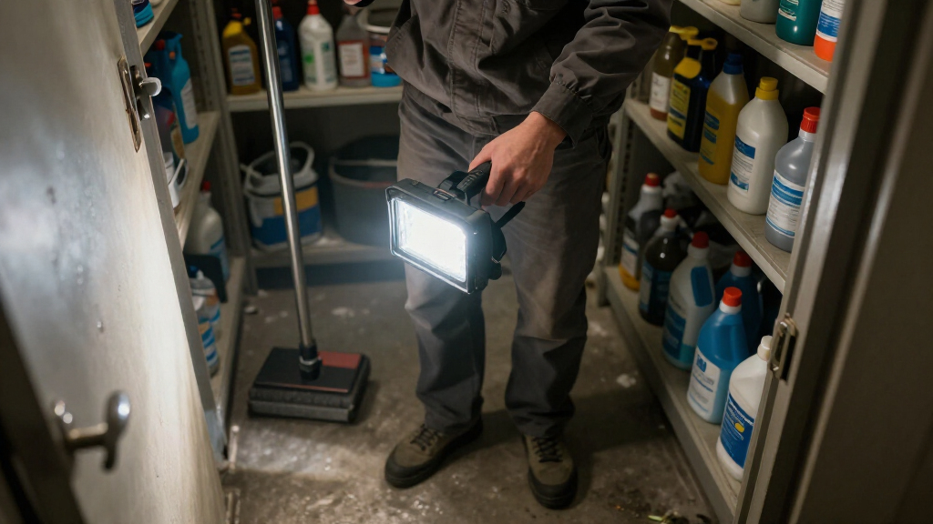 best portable work lights for utility spaces