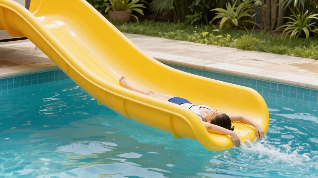 premium lake floating water slides