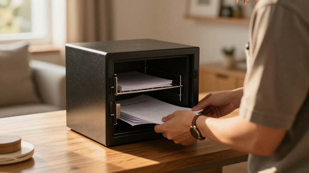 fireproof safe for estate planning documents