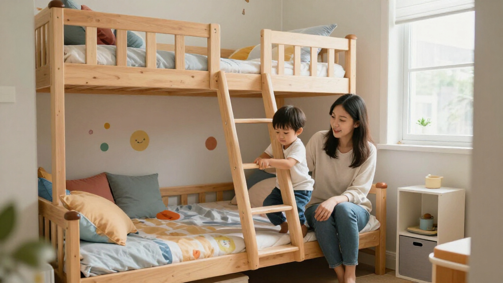 best bunk bed for small apartment kids room