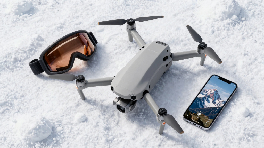 drones for skiing and snowboarding