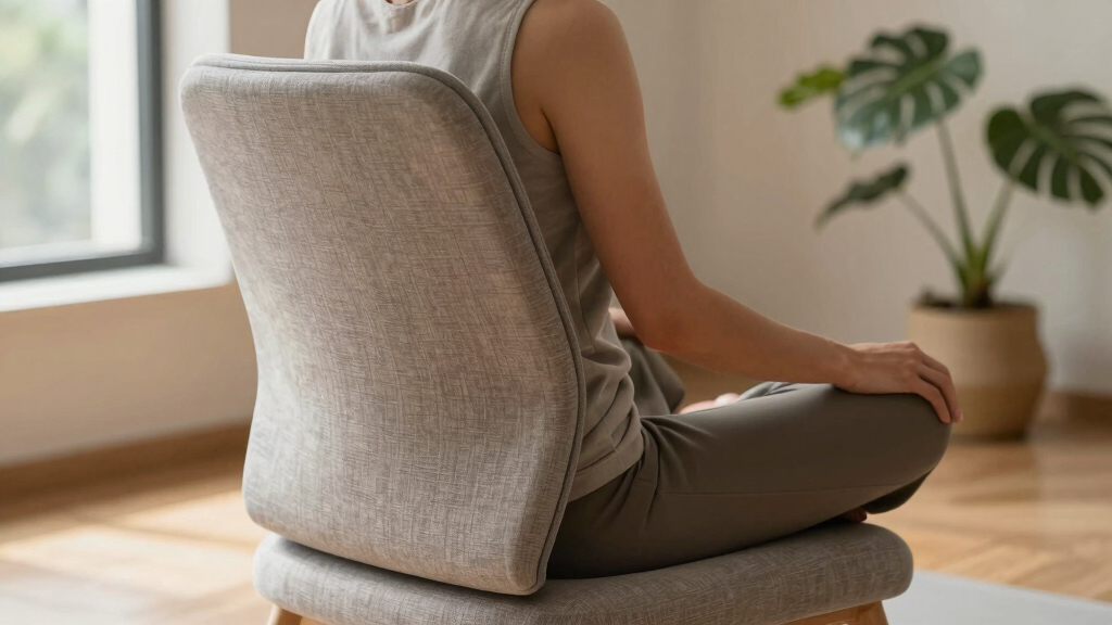 best meditation chair with back support